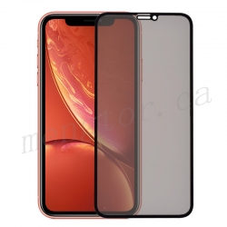 Full Cover Privacy Tempered Glass Screen Protector for iPhone XR/ 11 (6.1 inches) (Retail Packaging)