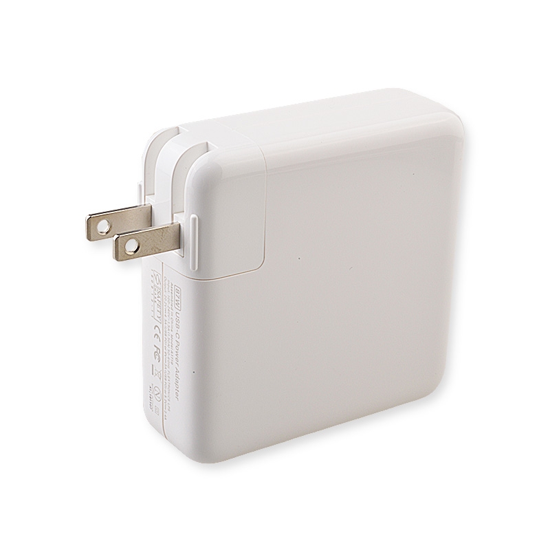 87W USB-C Power Adapter Wall Charger for MacBook - White