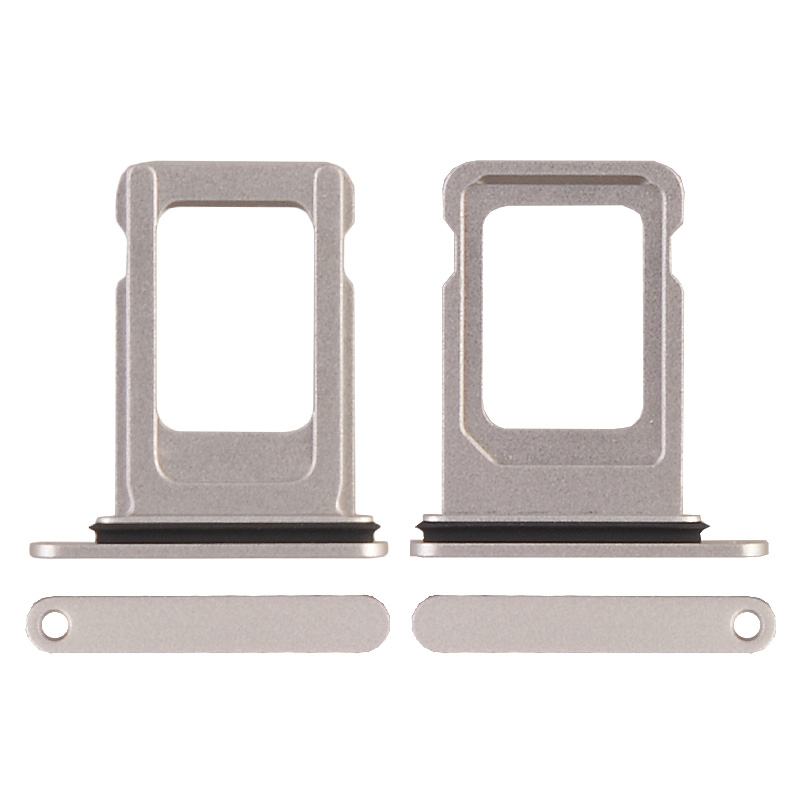 PH-ST-IP-00044WH Sim Card Tray for iPhone 13 (Single SIM Card Version) - Starlight