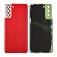 Back Cover with Camera Glass Lens Adhesive for Samsung Galaxy S21 Plus 5G G996 - Phantom Red