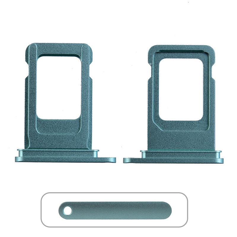 Sim Card Tray for iPhone 11 (Single SIM Card Version) - Green