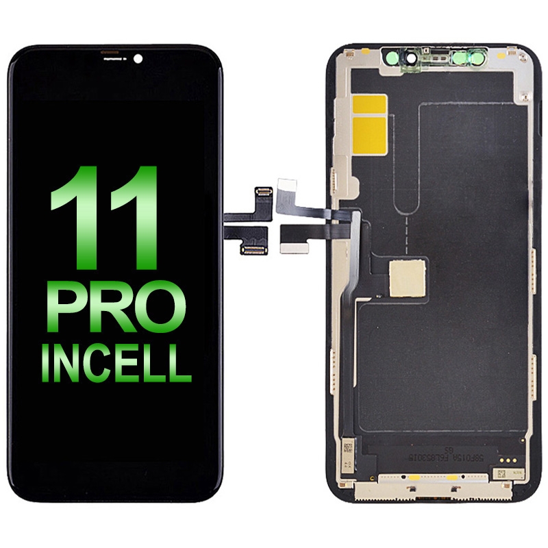 PH-LCD-IP-00100BKCR LCD Screen Digitizer Assembly with Portable IC for iPhone 11 Pro (Incell/ COG)