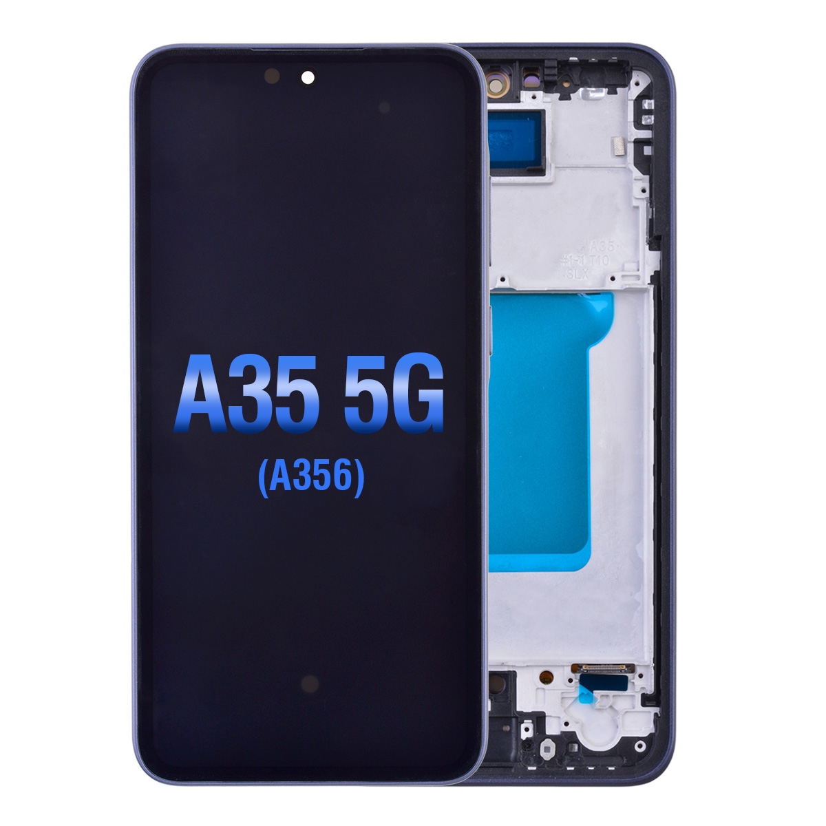 PH-LCD-SS-003673DBE OLED Screen Digitizer Assembly With Frame for Samsung Galaxy A35 5G (2024) A356 (Aftermarket) - Awesome Navy