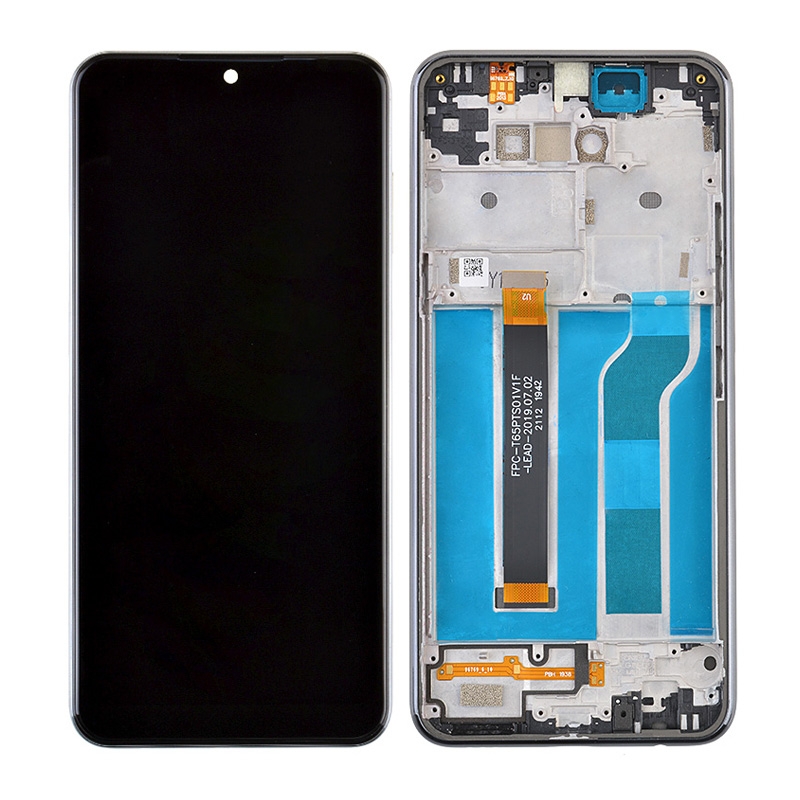 PH-LCD-LG-002003BK LCD Screen Digitizer Assembly With Frame for LG K51 - Black