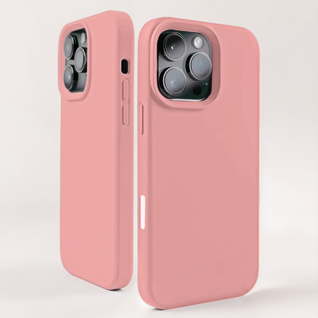 CS-PJ-IP-00079PK Silicone Case with MagSafe for iPhone 16 Pro Max - Pink