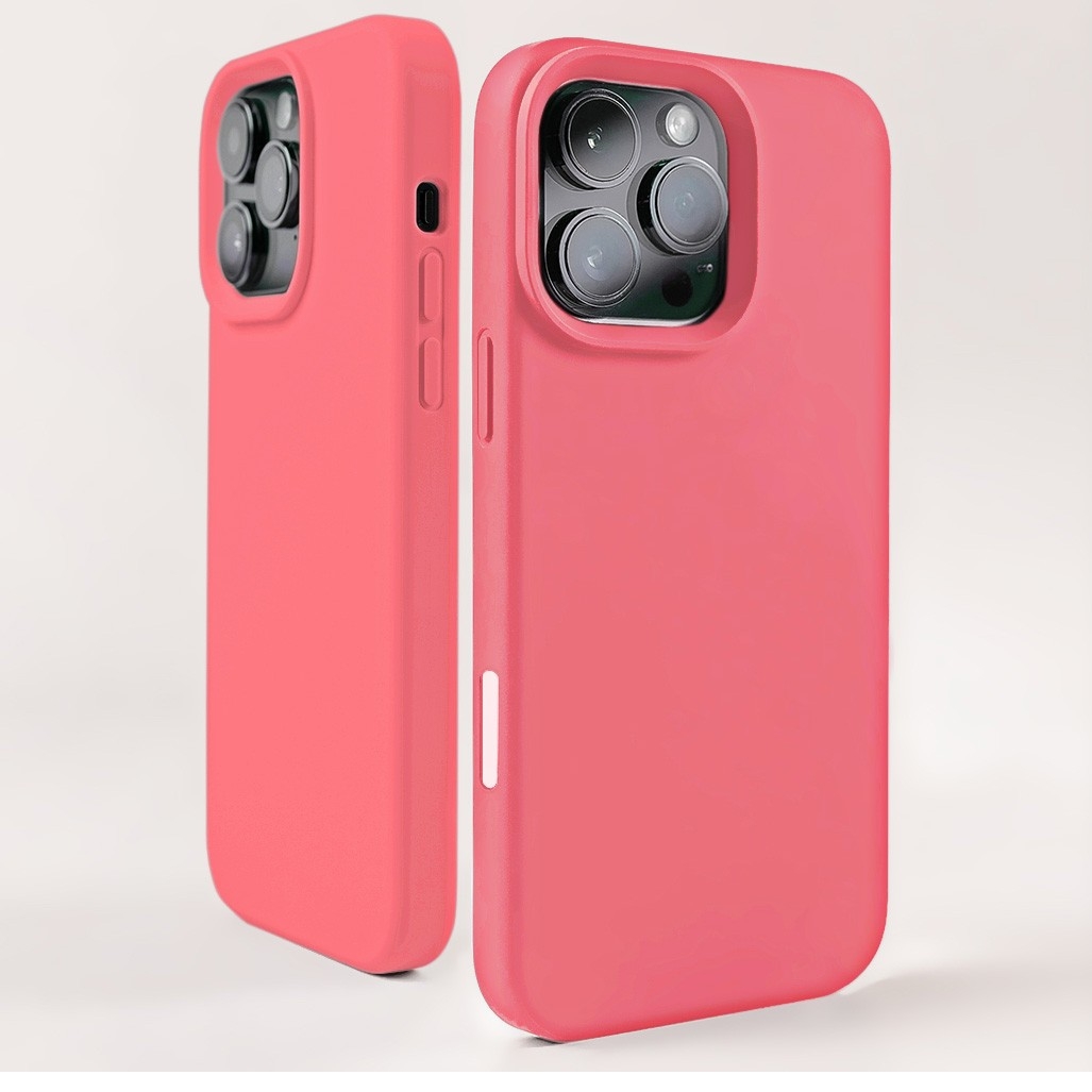 CS-PJ-IP-00079HP Silicone Case with MagSafe for iPhone 16 Pro Max - Hot Pink