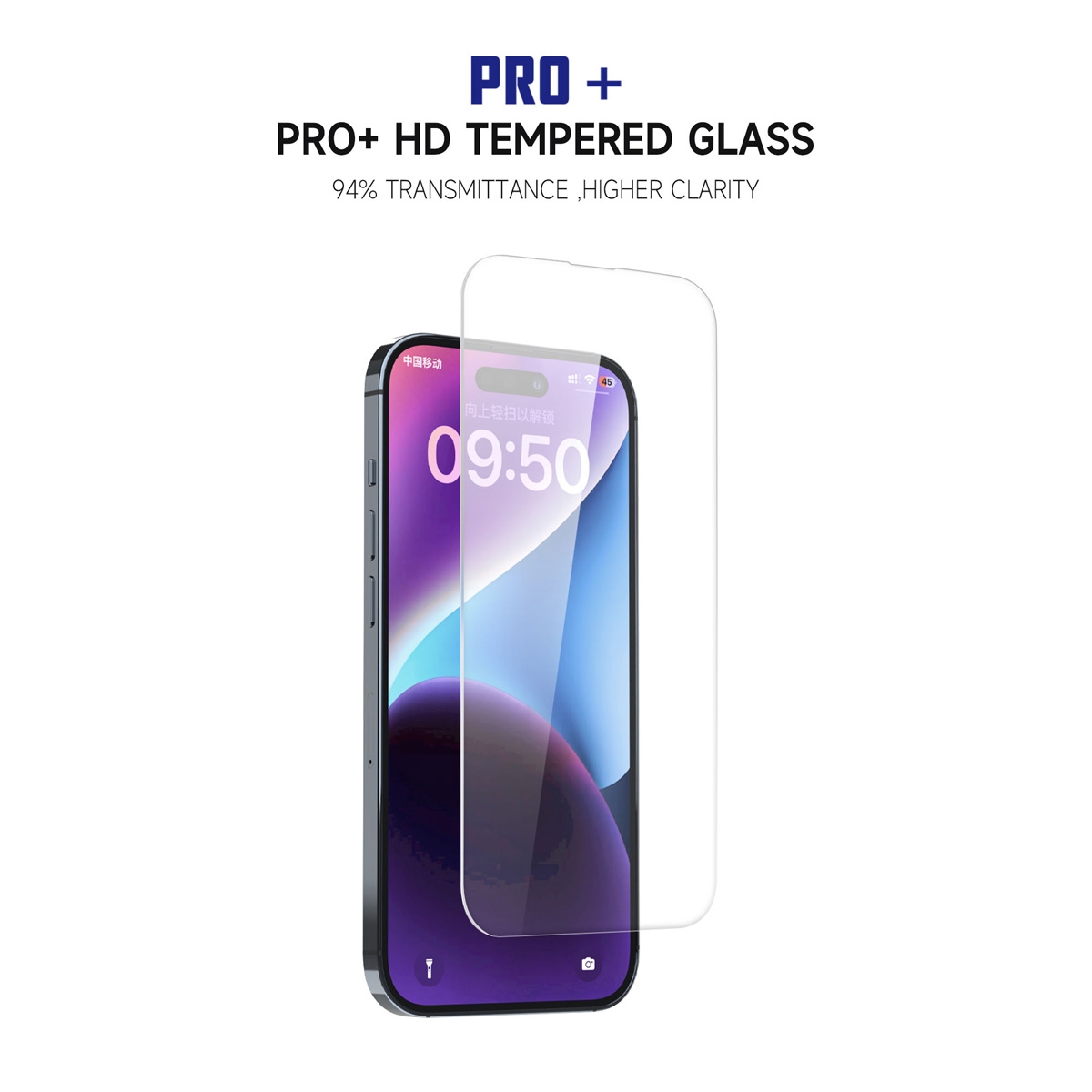 MT-SP-IP-002200 Front Tempered Glass Screen Protector for iPhone 16 Pro (6.3 inches) (Retail Packaging)