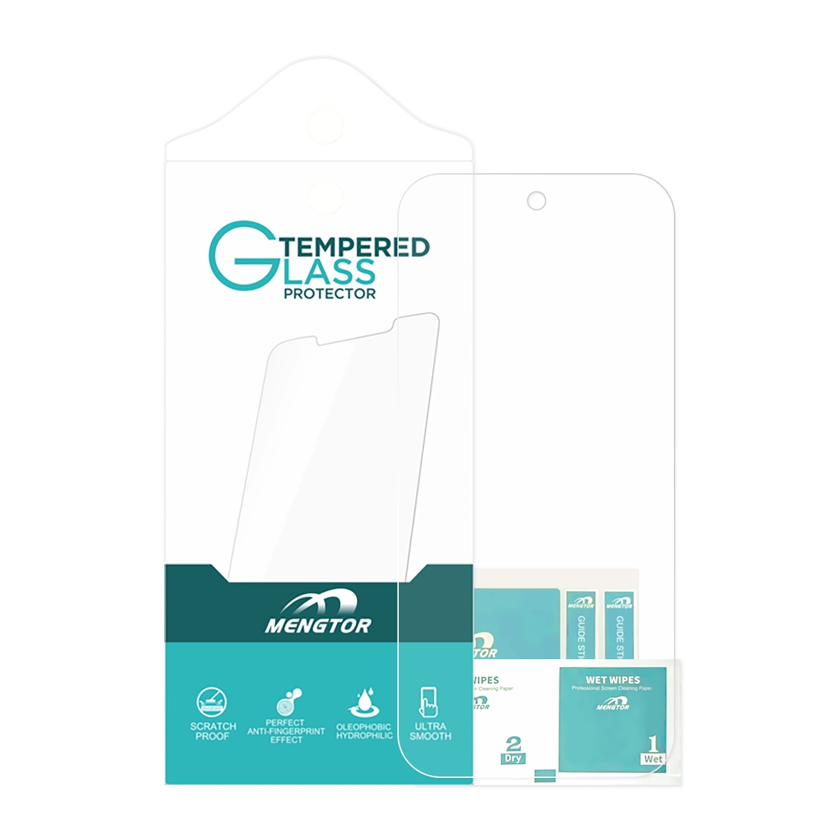 MT-SP-GO-000300 Tempered Glass Screen Protector for Google Pixel 9/ 9 Pro (Retail Packaging)