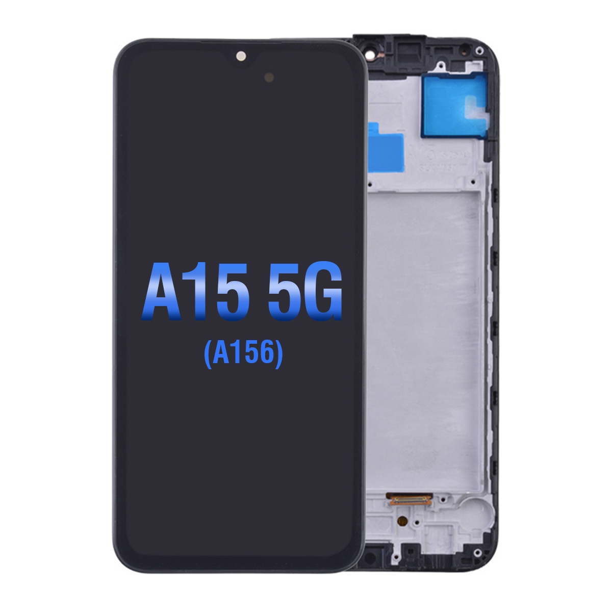 PH-LCD-SS-003573UE OLED Screen Digitizer with Frame Replacement for Samsung Galaxy A15 5G A156 (Aftermarket) (for America Version)