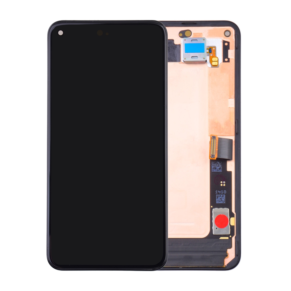 PH-LCD-GO-000213 OLED Screen Digitizer Assembly with Frame for Google Pixel 5