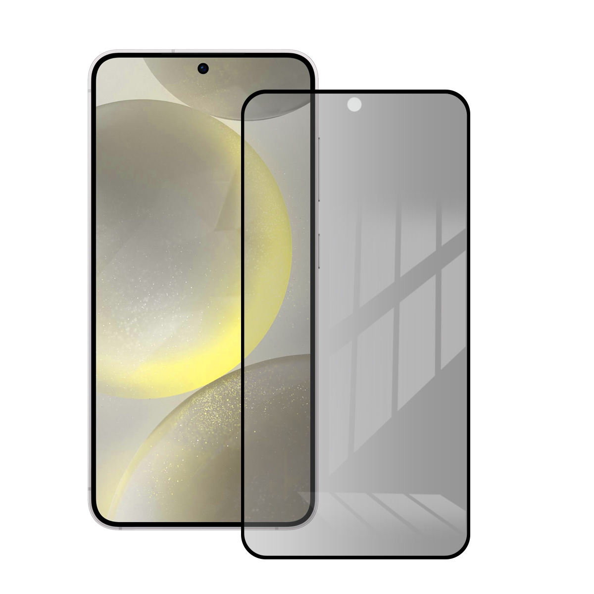 MT-SP-SS-003094 Full Cover Privacy Tempered Glass Screen Protector for Samsung Galaxy S24 S921 (Retail Packaging)