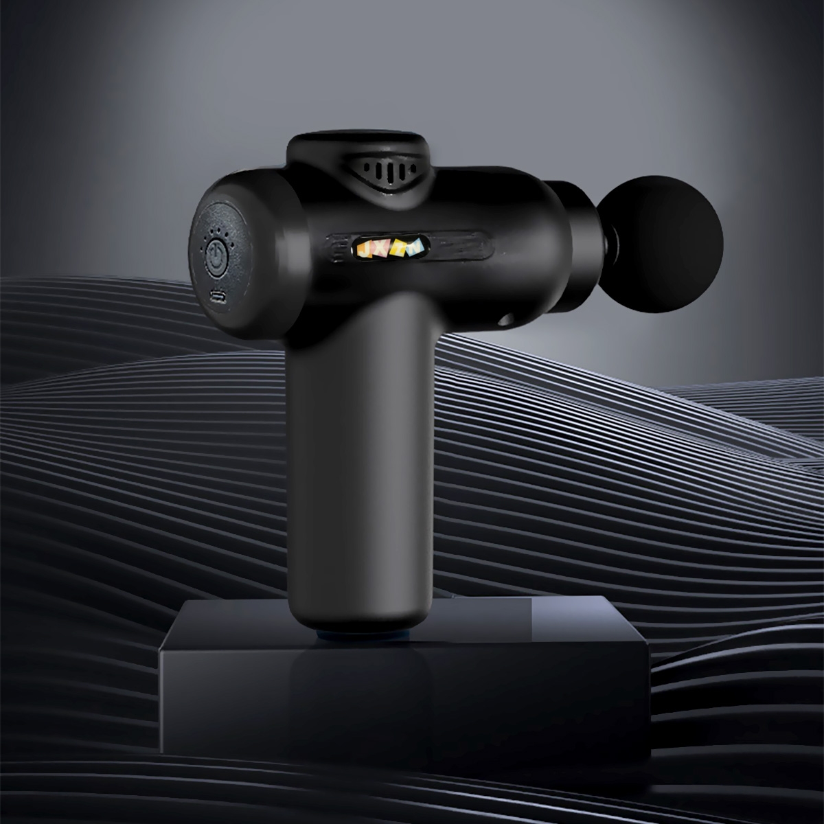 EI-MG-UN-00002BK Intelligent Massage Gun - Black