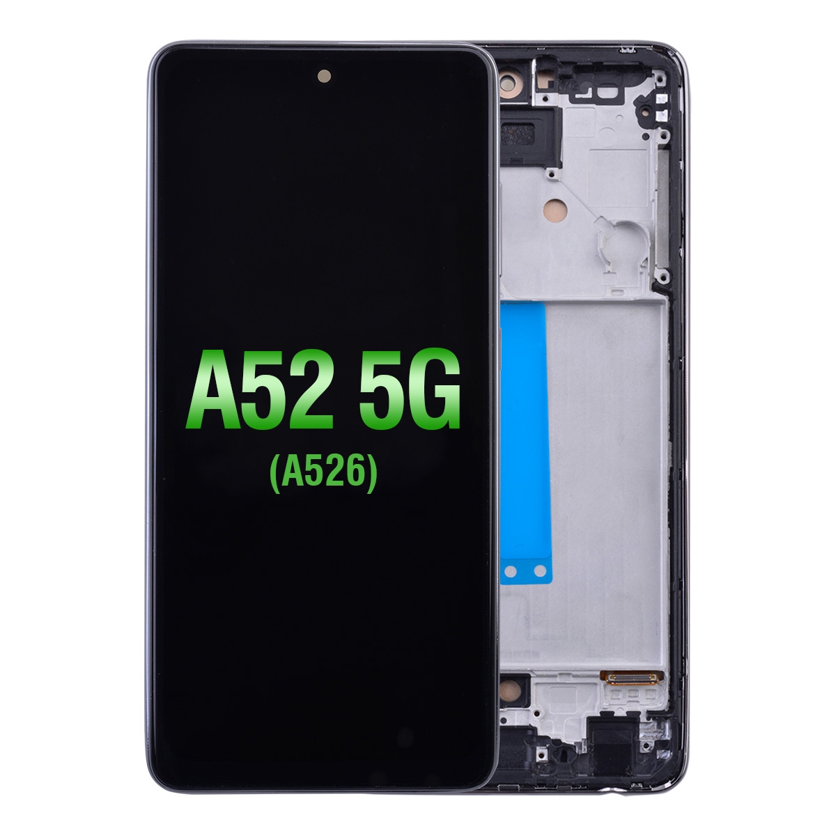 PH-LCD-SS-003243BKI LCD Screen Digitizer Assembly with Frame for Samsung Galaxy A52 4G A525/ A52 5G (2021) A526 (Incell) - Black