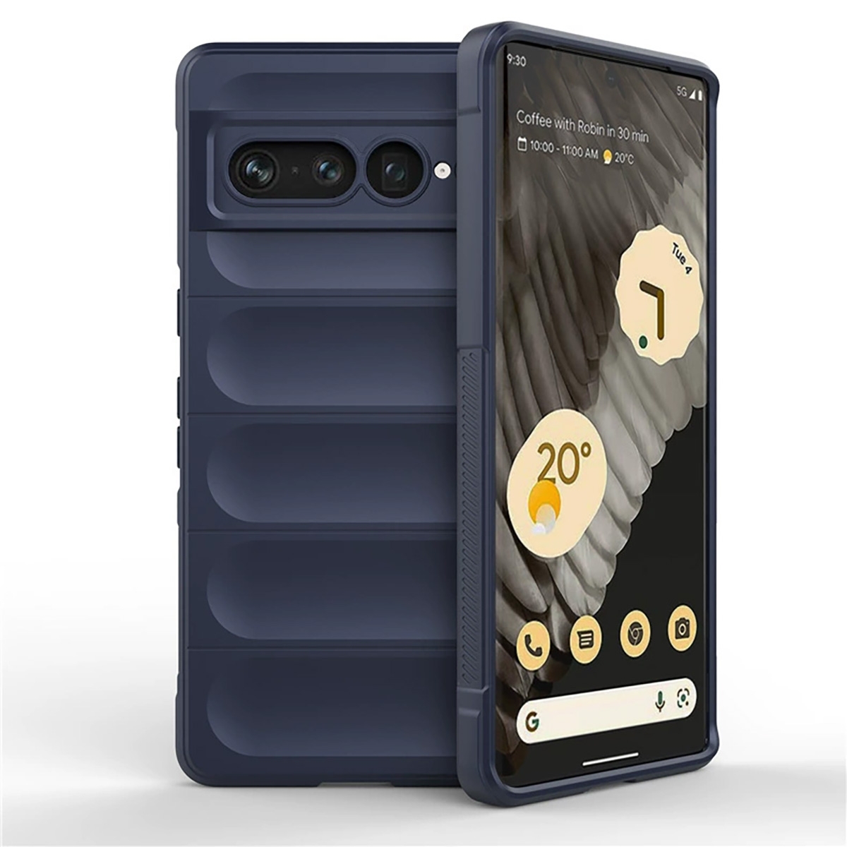 CS-PJ-GO-00002DB Anti-Drop TPU Case for Google Pixel 7 Pro - Dark Blue