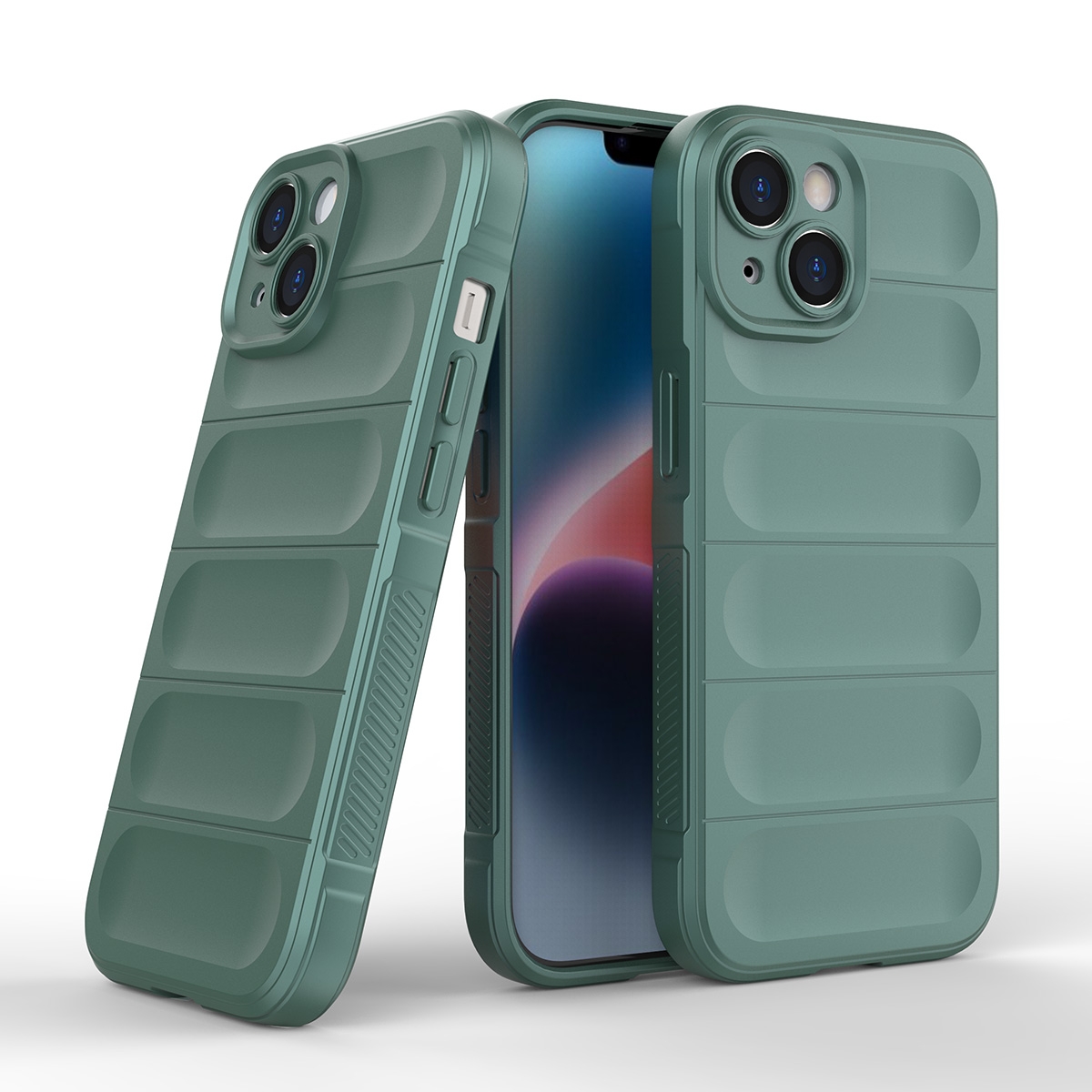 CS-PJ-IP-00034GR Anti-Drop TPU Case for iPhone 14 - Green