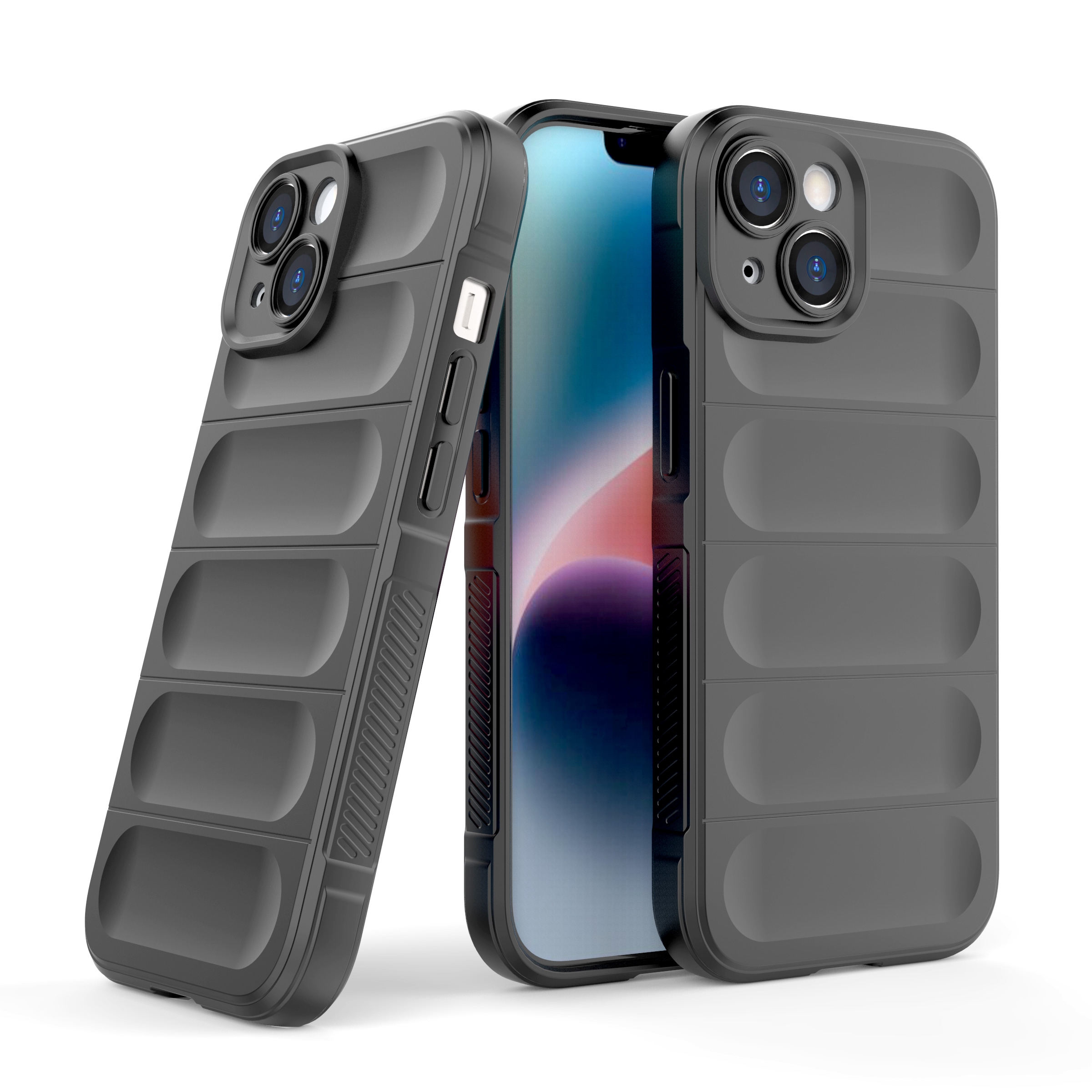 CS-PJ-IP-00034GY Anti-Drop TPU Case for iPhone 14 - Grey