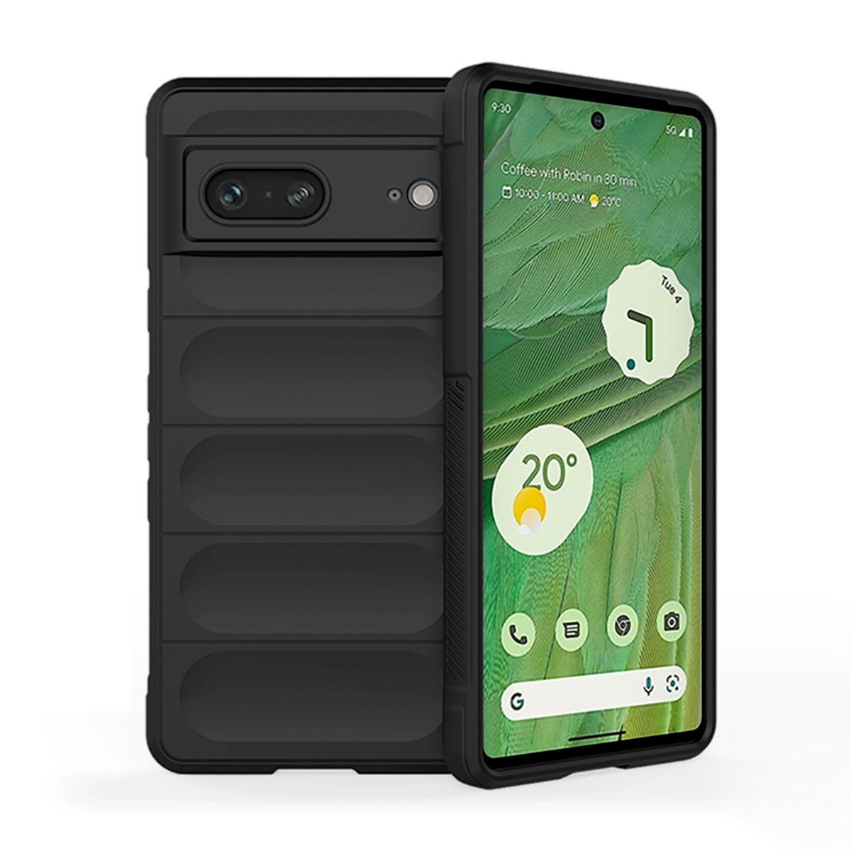 CS-PJ-GO-00003BK Anti-Drop TPU Case for Google Pixel 7a - Black