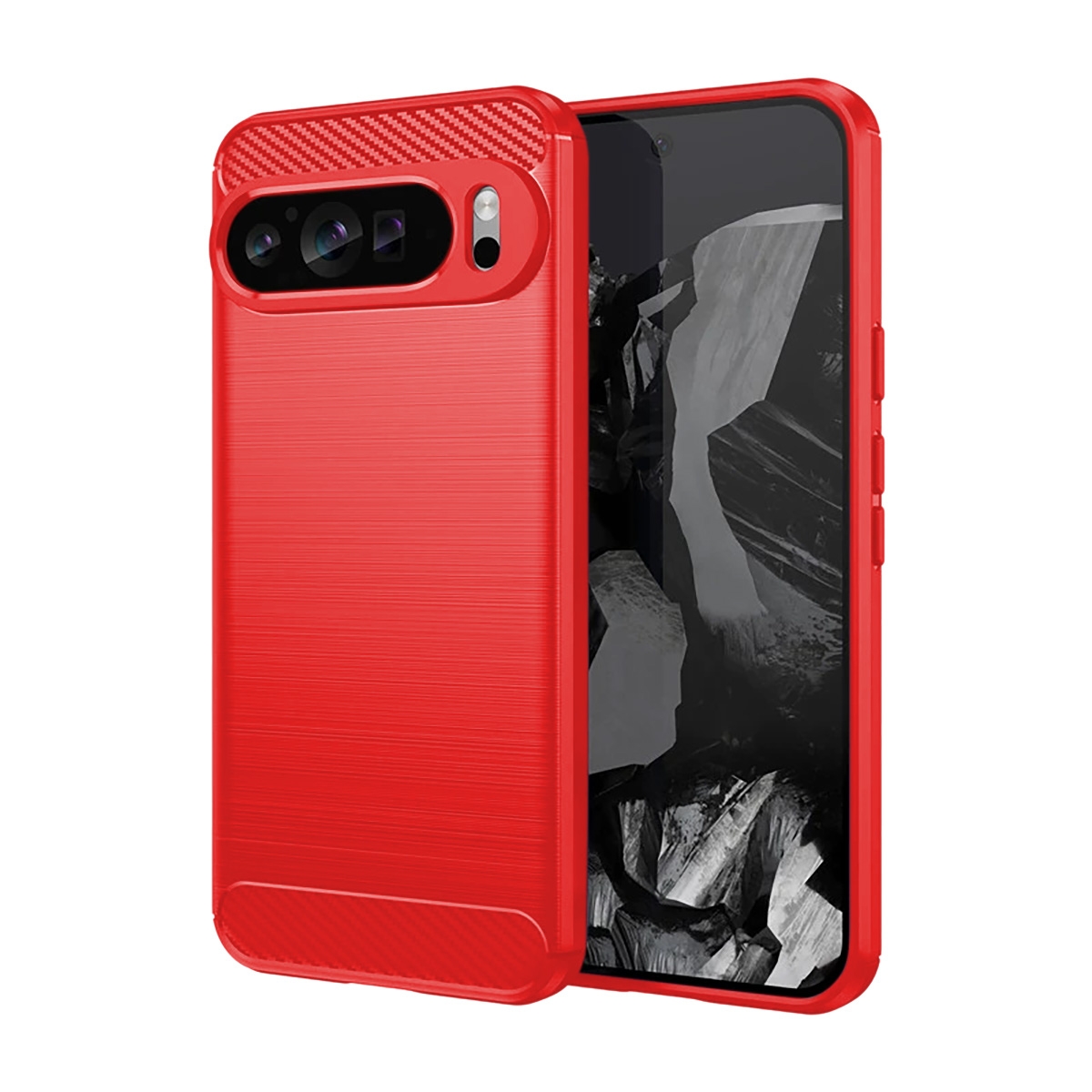 CS-PJ-GO-00017RD TPU Case for Google Pixel 9 Pro XL - Red