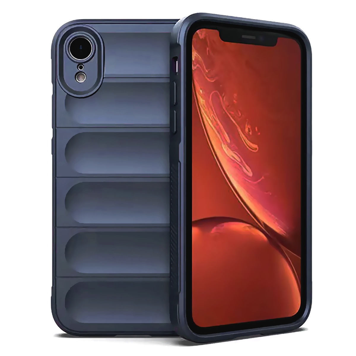 CS-PJ-IP-00023DB Anti-Drop TPU Case for iPhone XR - Dark Blue