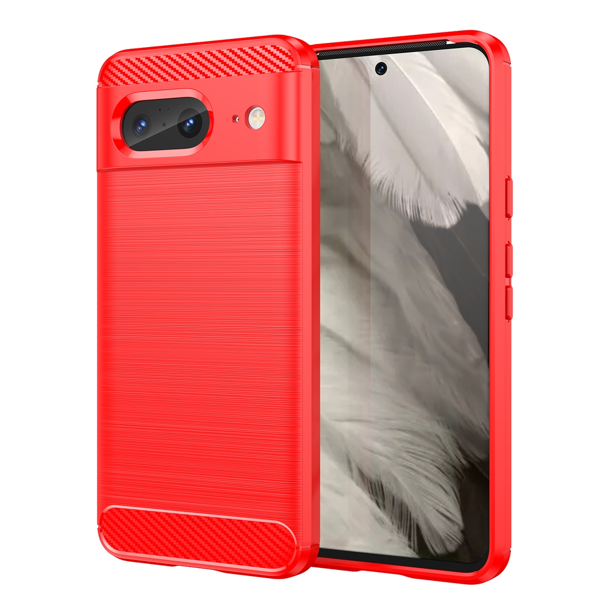 CS-PJ-GO-00012RD TPU Case for Google Pixel 8 - Red