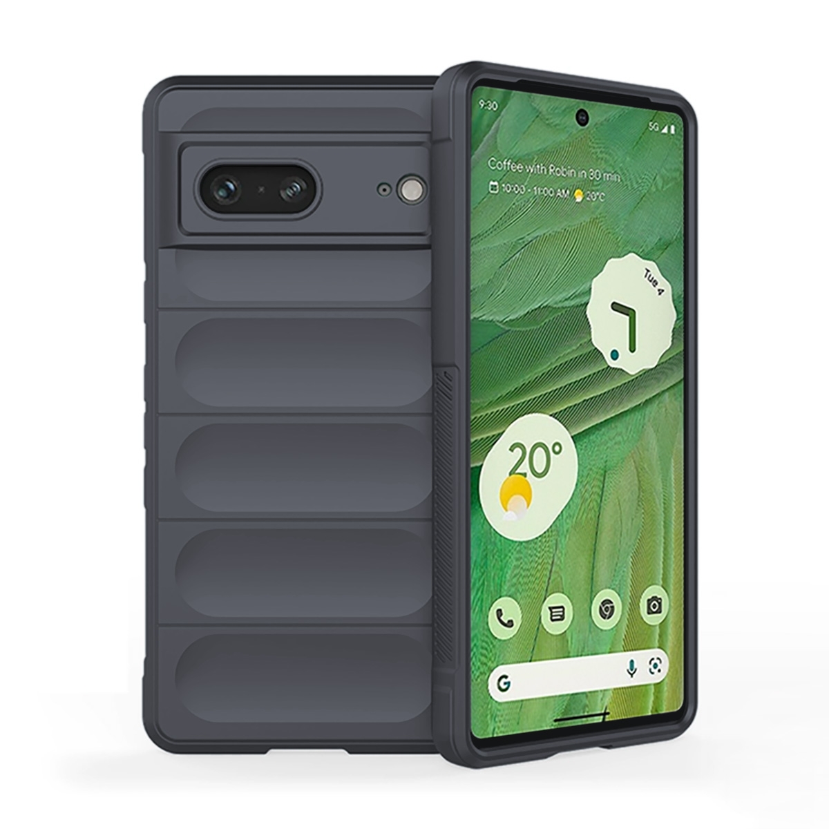 CS-PJ-GO-00003GY Anti-Drop TPU Case for Google Pixel 7a - Grey