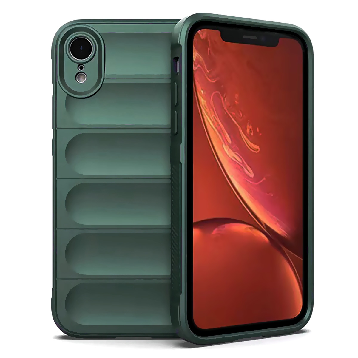 CS-PJ-IP-00023GR Anti-Drop TPU Case for iPhone XR - Green