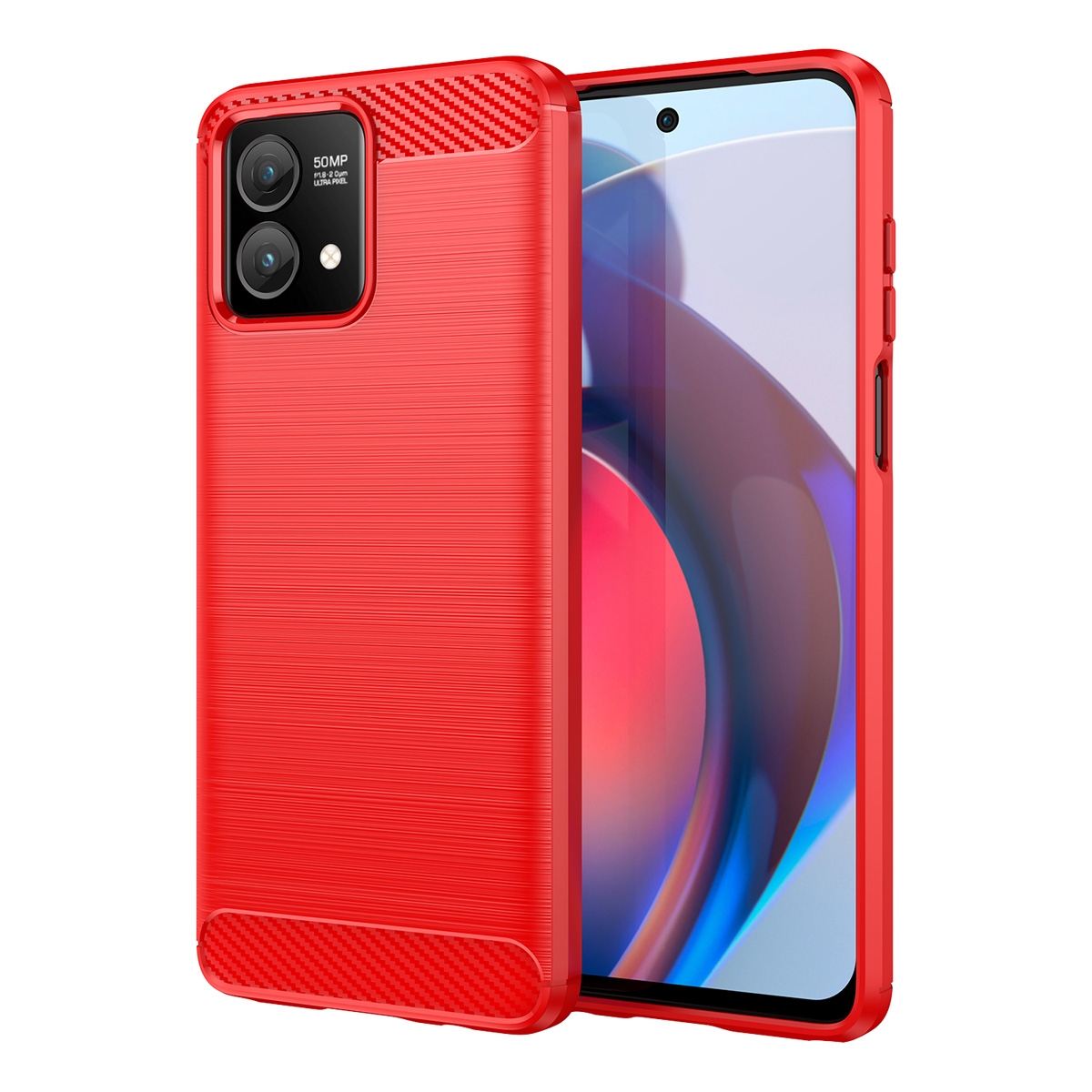 CS-PJ-MT-00007RD TPU Case for Motorola G Stylus 5G (2023) XT2315 - Red