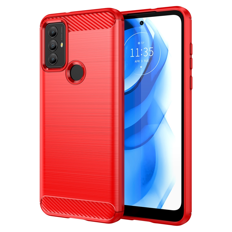 CS-PJ-MT-00006RD TPU Case for Motorola G Play (2023) XT2271 - Red